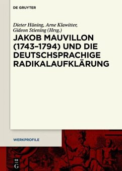 Cover Jakob Mauvillon (1743-1794) und die deutschsprachige Radikalaufklärung (eBook, PDF)