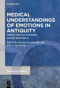 Cover Medical Understandings of Emotions in Antiquity (eBook, PDF)