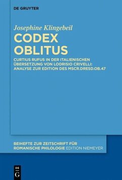 Codex oblitus (eBook, PDF) - Klingebeil, Josephine