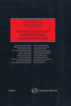 Anuario de Derecho Administrativo sancionador 2022 (eBook, ePUB) - Rebollo Puig, Manuel; Guillén Caramés, Javier; Cano Campos, Tomás; Huergo Lora, Alejandro