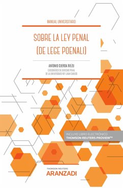 Sobre la ley penal (De lege poenali) (eBook, ePUB) - Cuerda Riezu, Antonio