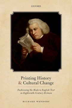 Printing History and Cultural Change - Wendorf, Richard