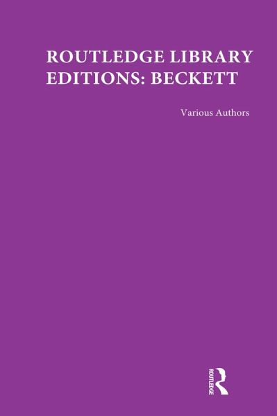 Routledge Library Editions: Beckett (eBook, PDF)