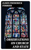 Observations on Church and State (eBook, ePUB)