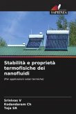 Stabilità e proprietà termofisiche dei nanofluidi