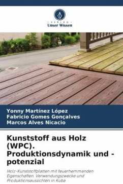 Kunststoff aus Holz (WPC). Produktionsdynamik und -potenzial - Martinez López, Yonny;Gomes Gonçalves, Fabricio;Alves Nicacio, Marcos