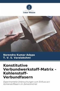Konstitutive Verbundwerkstoff-Matrix -Kohlenstoff-Verbundfasern - Adapa, Narendra Kumar;Varalakshmi, T. V. S.