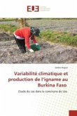 Variabilité climatique et production de l¿igname au Burkina Faso