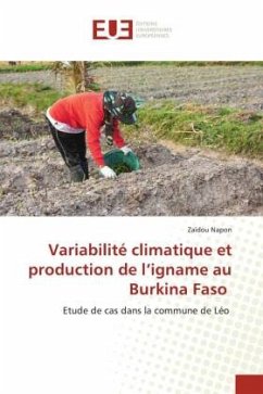 Variabilité climatique et production de l¿igname au Burkina Faso - Napon, Zaïdou
