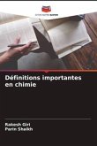 Définitions importantes en chimie