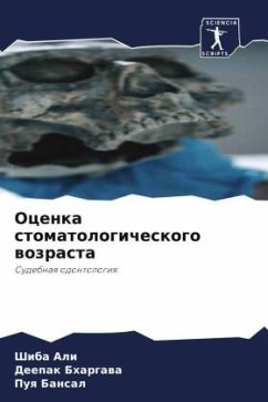 Cover Ocenka stomatologicheskogo wozrasta