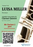 Bb Clarinet 2 part of &quote;Luisa Miller&quote; for Clarinet Quintet (fixed-layout eBook, ePUB)