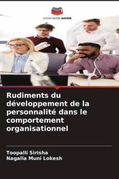 Cover Rudiments du développement de la personnalité dans le comportement organisationnel