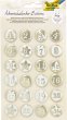 Folia Adventskalender-Buttons PERLMUTT,... - Bild 1