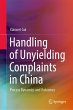 Handling of Unyielding Complaints in... - Bild 1
