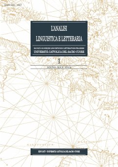 Analisi Linguistica e Letteraria 2022-1 (eBook, PDF) - AA.VV.
