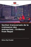 Section transversale de la croissance des entreprises : Evidence from Nepal