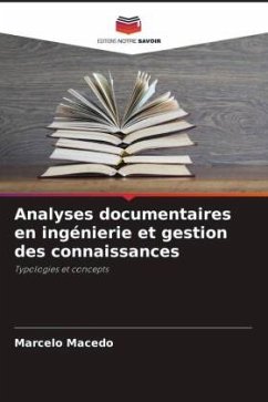 Analyses documentaires en ingénierie et gestion des connaissances - Macedo, Marcelo