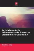 Actividade Anti-inflamatória de Rumex A, Lipidium S e Guizotia A