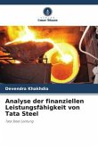 Analyse der finanziellen Leistungsfähigkeit von Tata Steel