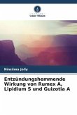 Entzündungshemmende Wirkung von Rumex A, Lipidium S und Guizotia A