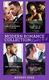 Modern Romance August 2022 Books 5-8: Innocent Until His Forbidden Touch (Scandalous Sicilian Cinderellas) / Emergency Marriage to the Greek / The Desert King Meets His Match / The Powerful Boss She Craves (eBook, ePUB)