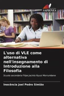 L'uso di VLE come alternativa nell'insegnamento di Introduzione alla Filosofia - Simião, Inocência Joel Pedro