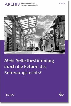 Cover Mehr Selbstbestimmung durch die Reform des Betreuungsrechts? (eBook, PDF)