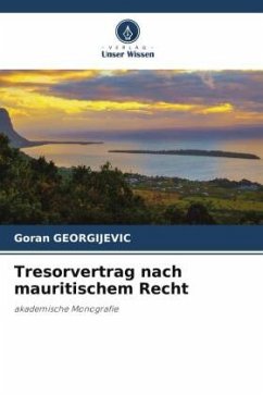 Tresorvertrag nach mauritischem Recht - Georgijevic, Goran