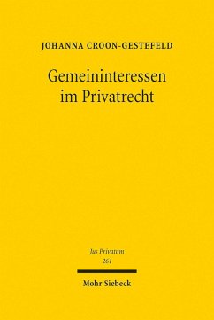 Cover Gemeininteressen im Privatrecht (eBook, PDF)