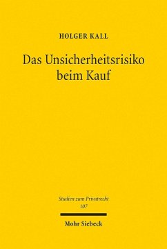 Das Unsicherheitsrisiko beim Kauf (eBook, PDF) - Kall, Holger