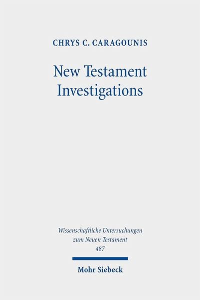 New Testament Investigations (eBook, PDF)