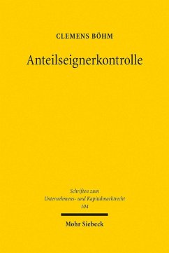 Cover Anteilseignerkontrolle (eBook, PDF)