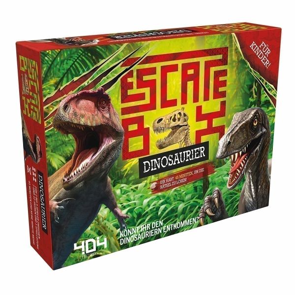 Escape Box: Dinosaurier (Spiel) - Bei bücher.de immer portofrei