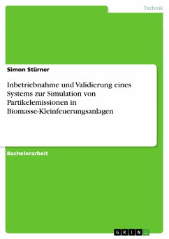 Inbetriebnahme und Validierung eines Systems zur Simulation von Partikelemissionen in Biomasse-Kleinfeuerungsanlagen (eBook, PDF)
