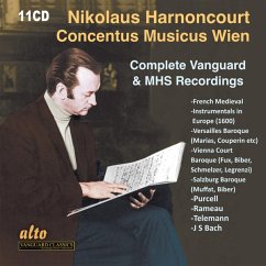 Nikolaus Harnoncourt-Die Vanguard-& Mhs-Aufnahmen - Harnoncourt,Nikolaus/Concentus Musicus Wien