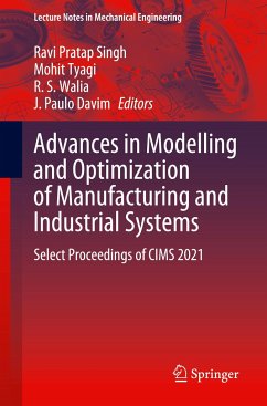 Advances in Modelling and Optimization of Manufacturing and Industrial Systems