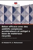 Béton efficace avec des additifs complexes accélérateurs et antigel à base de matériaux recyclés