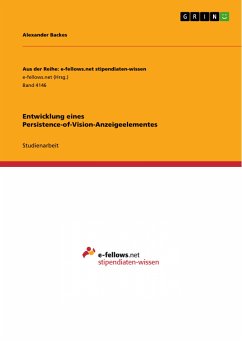 Entwicklung eines Persistence-of-Vision-Anzeigeelementes (eBook, PDF)