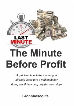 The Minute Before Profit (eBook, ePUB) Cover The Minute Before Profit (eBook, ePUB)