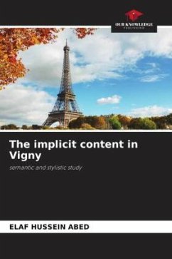 The implicit content in Vigny - HUSSEIN ABED, ELAF