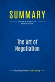 Summary: The Art of Negotiation