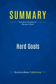 Summary: Hard Goals