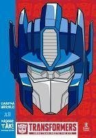 Cover Maskeni Tak Transformers;Boyama Kitabi