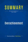 Summary: Overachievement