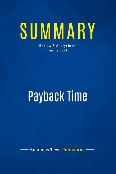 Summary: Payback Time