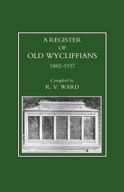 Old Wycliffians 1882-1937 - Ward, R. V.