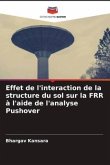 Effet de l'interaction de la structure du sol sur la FRR à l'aide de l'analyse Pushover