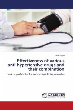 Effectiveness of various anti-hypertensive drugs and their combination