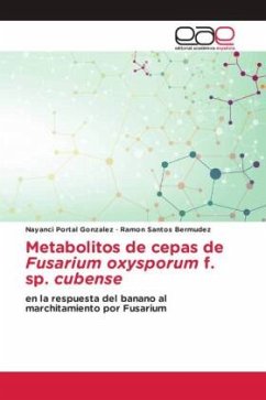 Metabolitos de cepas de Fusarium oxysporum f. sp. cubense - Portal Gonzalez, Nayanci;Santos Bermúdez, Ramón